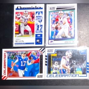 Josh Allen (4) 2022 & 2023 Panini Football